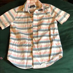 BOYS MEDIUM BUTTON DOWN SHIRT CHILDRENS PLACE